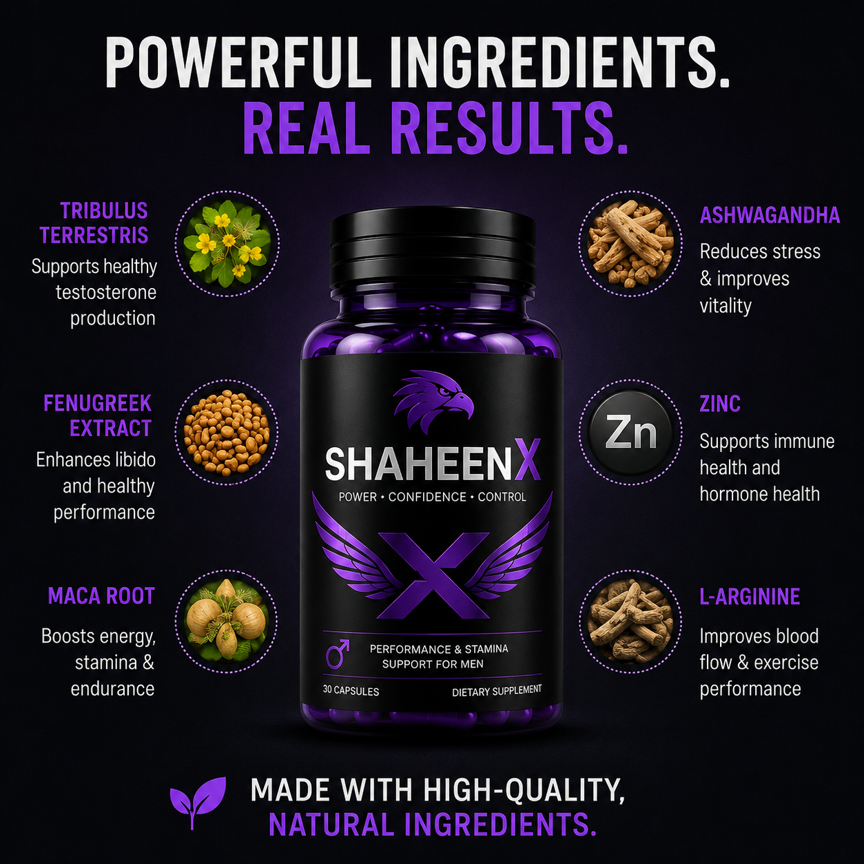 ShaheenX Max Power Capsules for Men