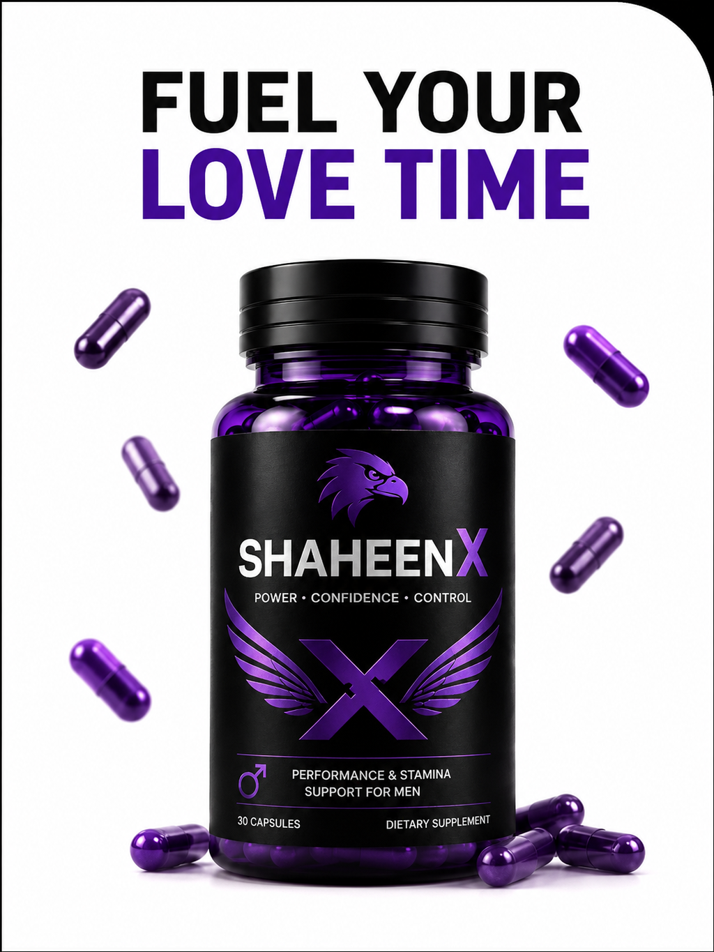 ShaheenX Max Power Capsules for Men